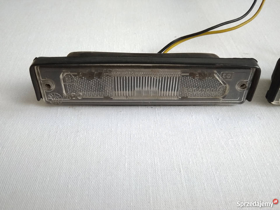 OŚWIETLENIE LAMPKI TABLICY REJESTRACYJNEJ FIAT osobowe podkarpackie Sanok sprzedam