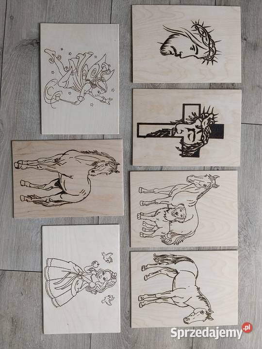 Obrazy wypalane ręcznie