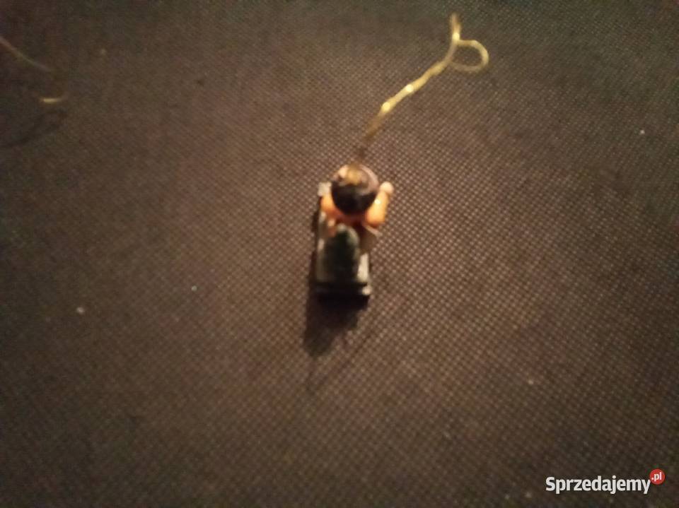 Zawieszka drewniana na choinkę mały pomarańczowy