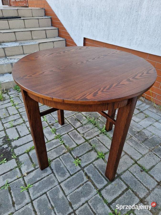 Stary stół dębowy Odnowiony zachodniopomorskie Szczecinek