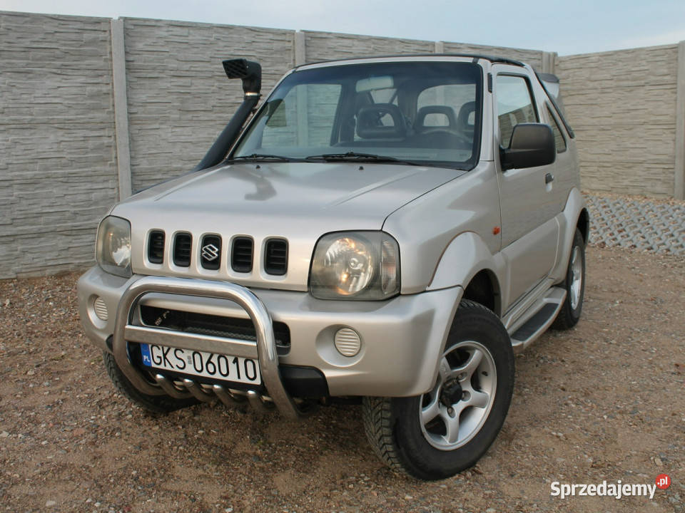 Suzuki Jimny 13 Benzyna 80 4X4 Cabrio NAPĘDY Zielenin