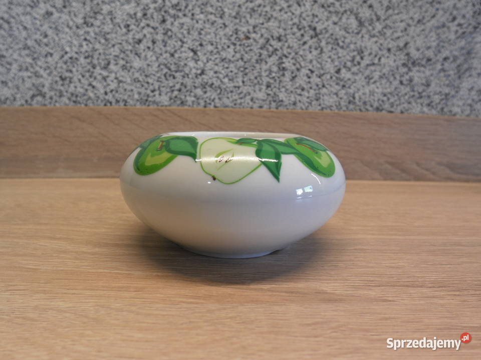 Porcelanowy świecznik ARZBERG Porcelana i szkło Raszków