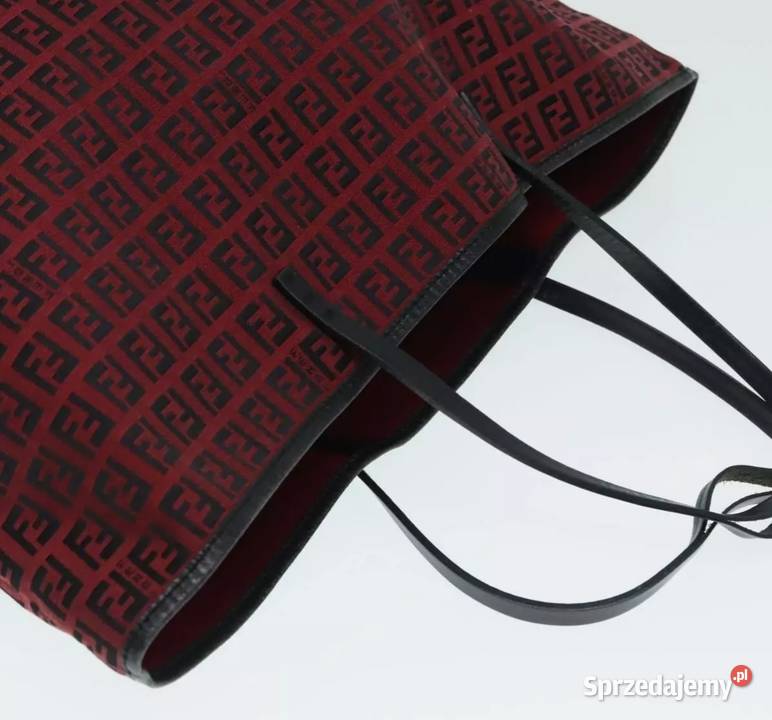 Piękna Oryginał FENDI Zucchino Canvas Tote Warszawa sprzedam