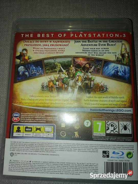Lord Rings Sony Playstation 3