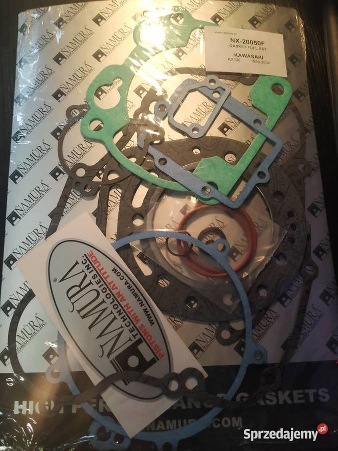 NAMURA KOMPLET USZCZELEK KX 500 8904 śląskie Zabrze