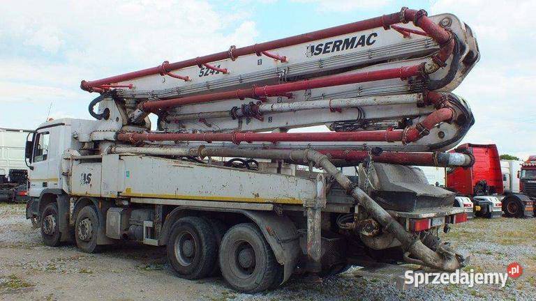 MercedesBenz Actros 4144 8x44 Pompa do betonu pierwszy właściciel Kraków sprzedam