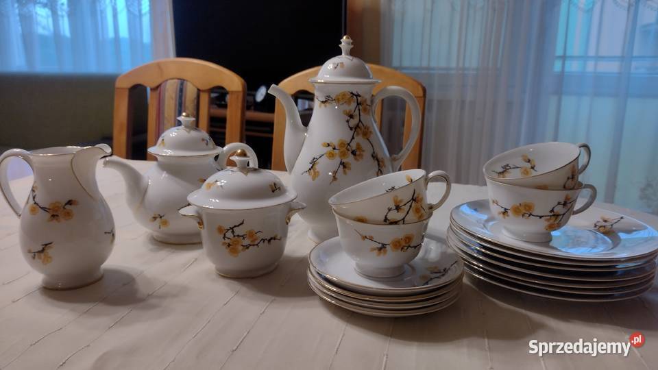 Antyczny serwis do kawy herbaty kujawsko-pomorskie
