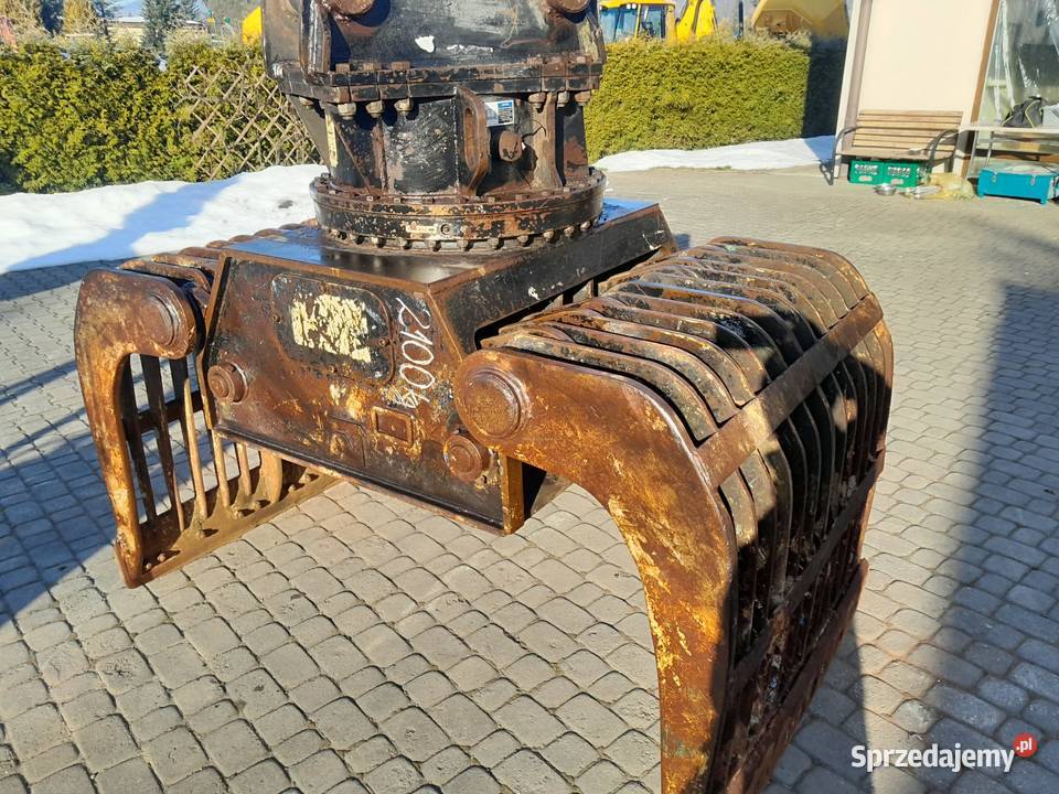Chwytak hydrauliczny na 2 siłownikach obrotowy Rok produkcji 2026 małopolskie Maków Podhalański sprzedam