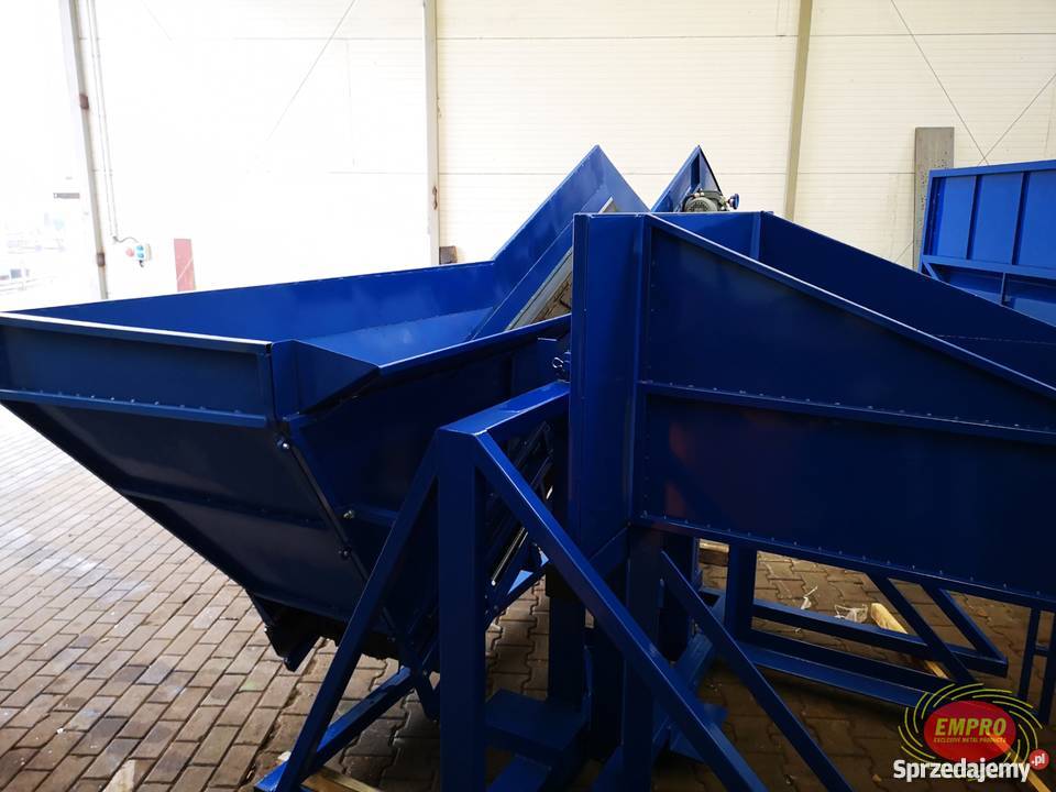Kosz zasypowy wywrotnica separator Środa Wielkopolska