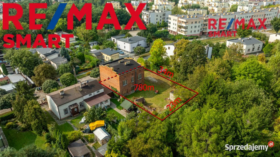 działka 772 m z budynkiem w Łodzi Romana 2A budowlana Łódź