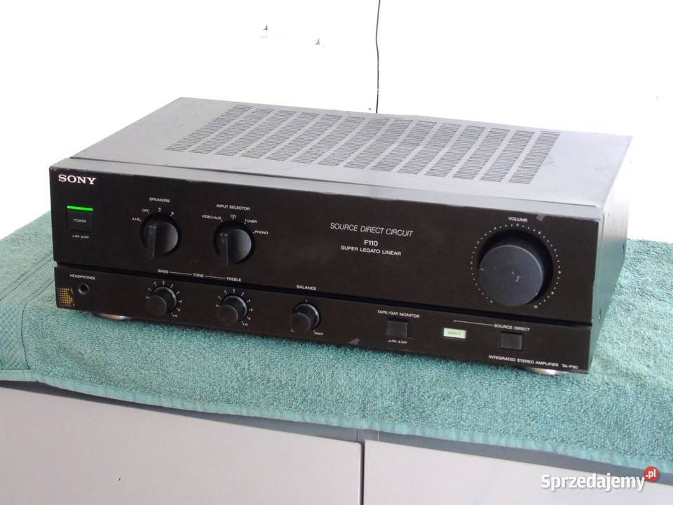 Wzmacniacz Sony TAF110 sprawny i mocny DOSTAWA Wzmacniacze i pokrewne Jasło sprzedam