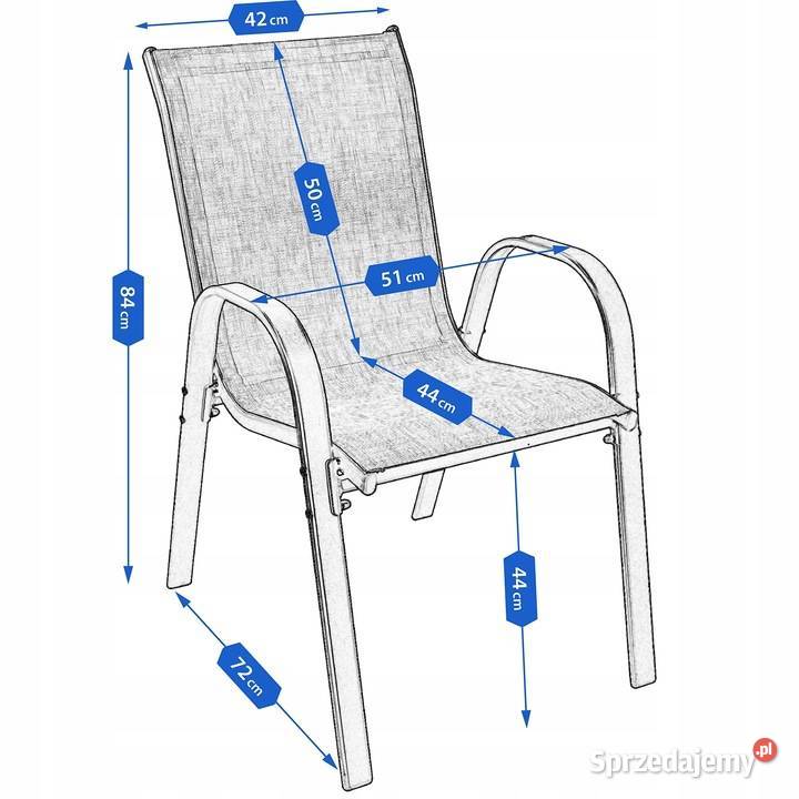 Zestaw mebli ogrodowych czarny PROMOCJA Warszawa