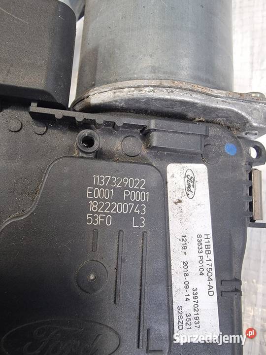 MECHANIZM SILNICZEK WYCIERACZEK Ford Fiesta Mk8 osobowe Części samochodowe kujawsko-pomorskie