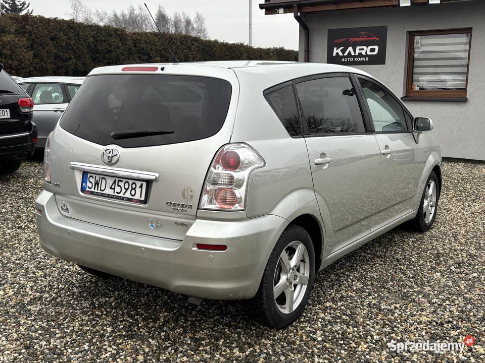 Toyota Corolla Verso możliwa zamiana Paniówki