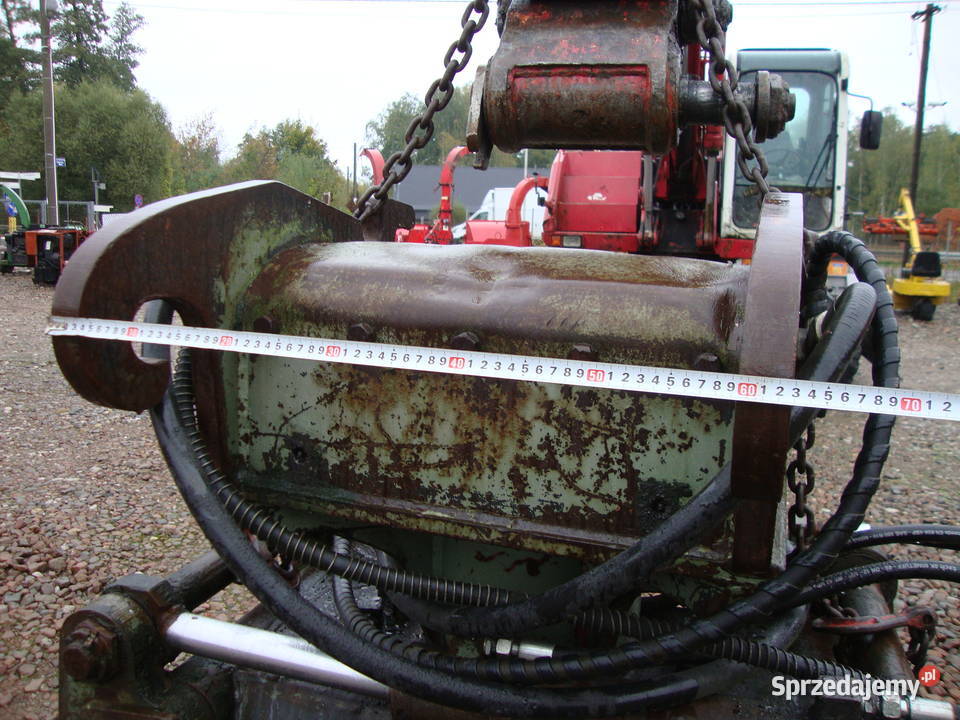 chwytak do rozbiórki z rotorem koparka 1215 ton Czaplinek