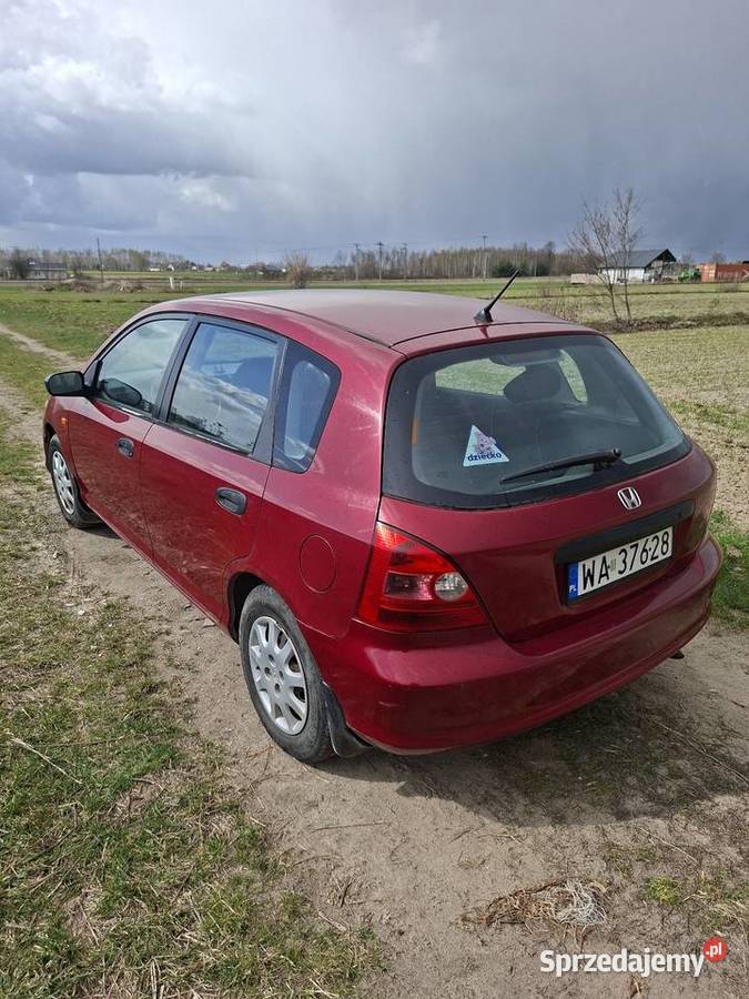 Honda Civic 14 benzyna 2001 oszczędna mało pali