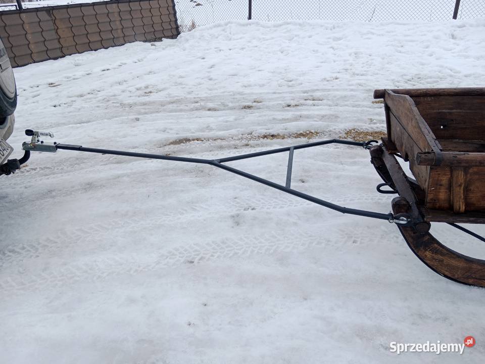 Sanie konne z dyszlem kulowym Pozostałe Kocudza Pierwsza