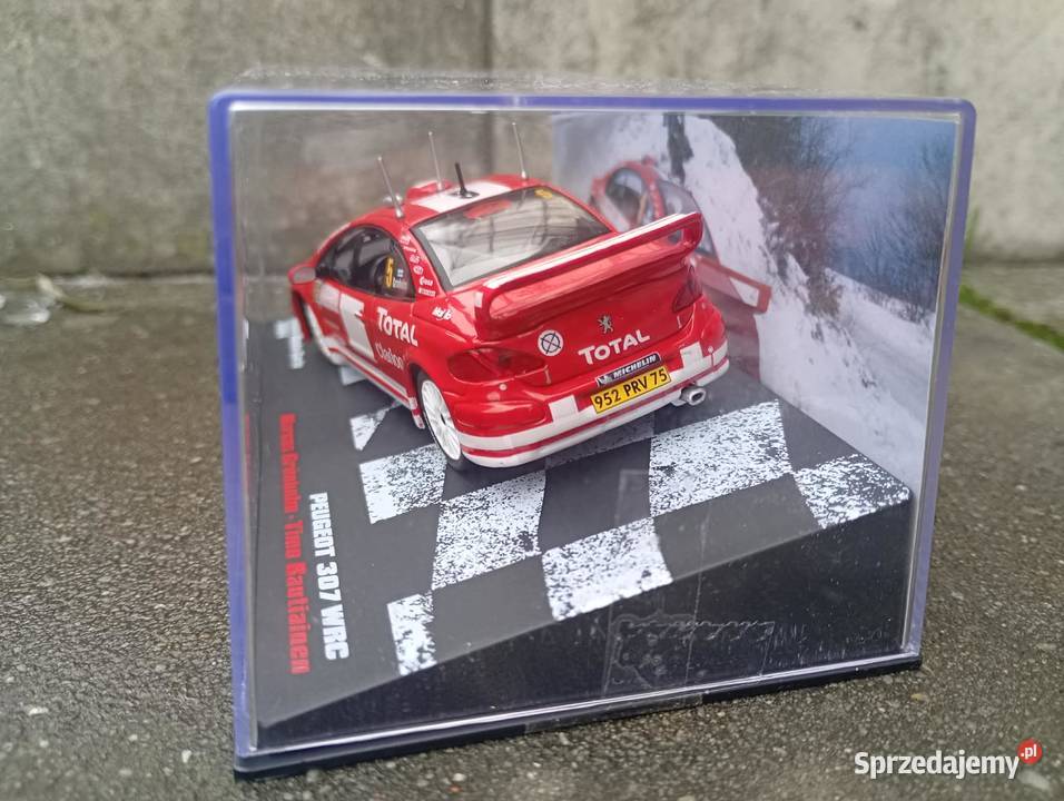 PEUGEOT 307 WRC Rally cars kolekcja rajdowe Modelarstwo