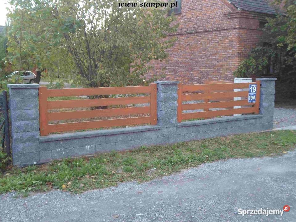 Brama drewniana model B4 Stanpor podkarpackie Stalowa Wola