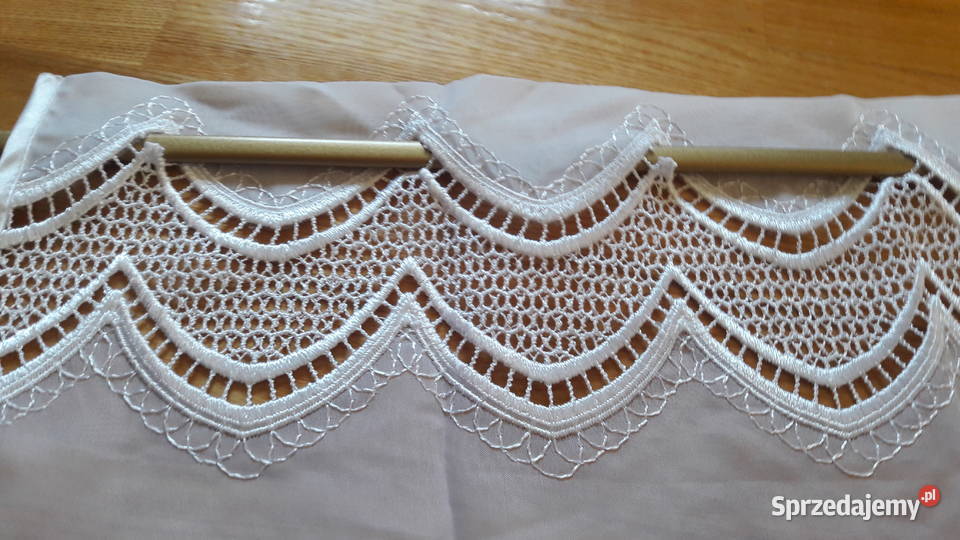 Woal biały gipiura zazdrostka 55 x 55 mazowieckie Radom