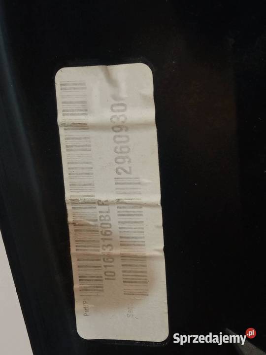 TAPICERKA BOCZEK BAGAŻNIKA PRAWY TYŁ 01643049BL