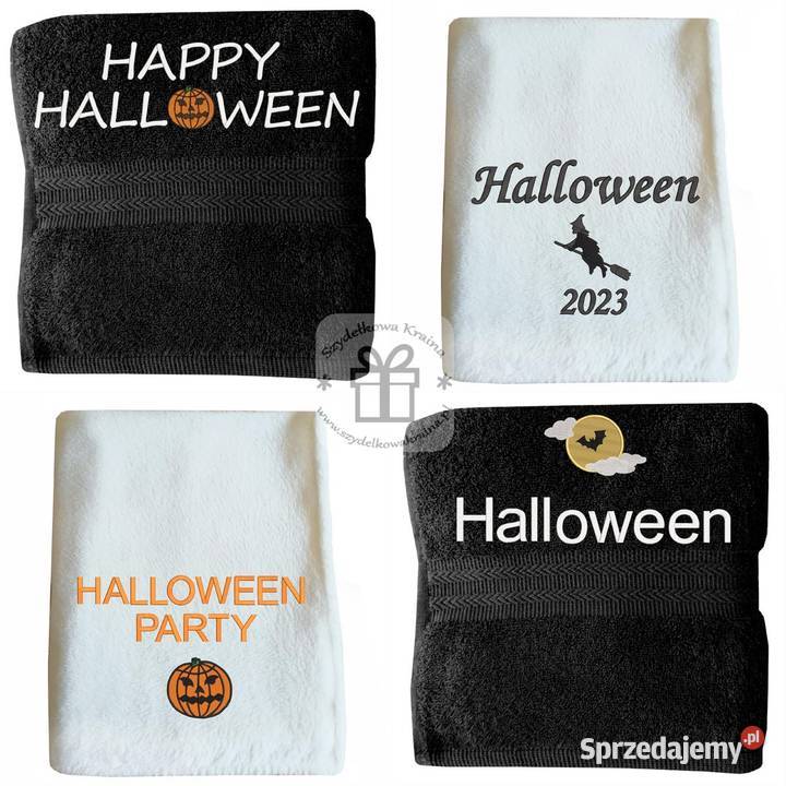 Ręcznik Halloween z dynią czarownicą duchem z Halloween Toruń sprzedam