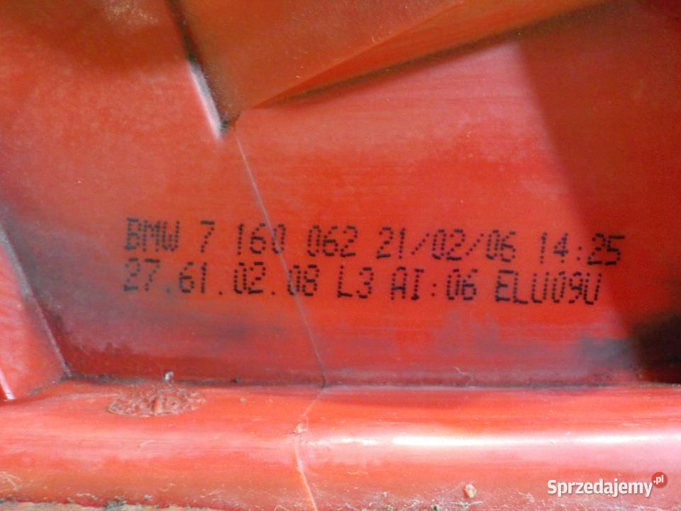 BMW 3 E91 20 B AUT 06r KOMBI lampa prawa tyl osobowe