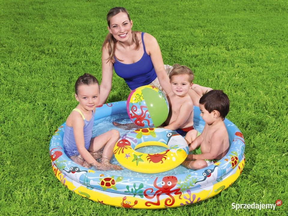 Bestway SET Basen piłka kółko brodzik 122 51124 Kielce
