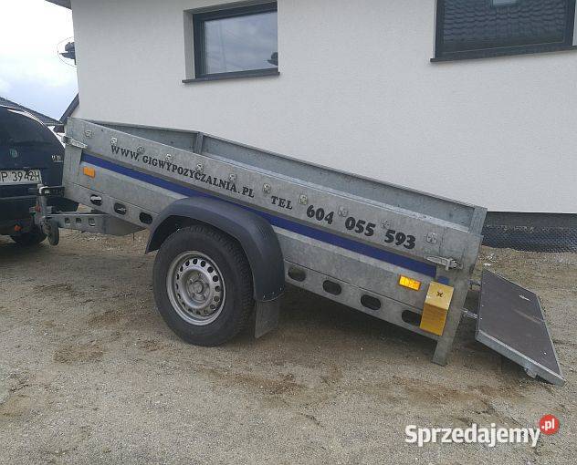 Przyczepa Wiola lekka hamowana wzmocniona Opole