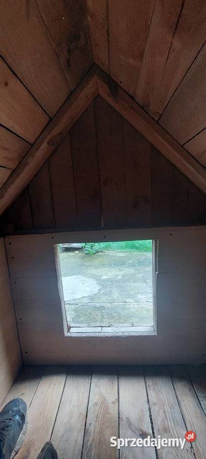 Duża ocieplana buda psa 90 x 109 x 129 UŻYWANA Starachowice