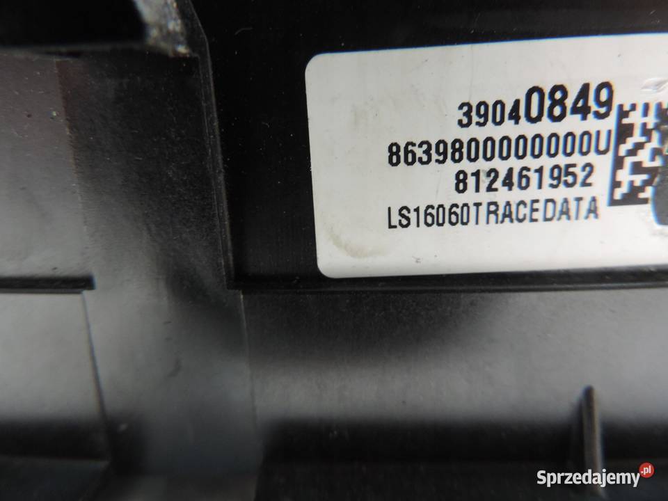 OPEL ASTRA K 14 T SKRZYNKA BEZPIECZNIKÓW