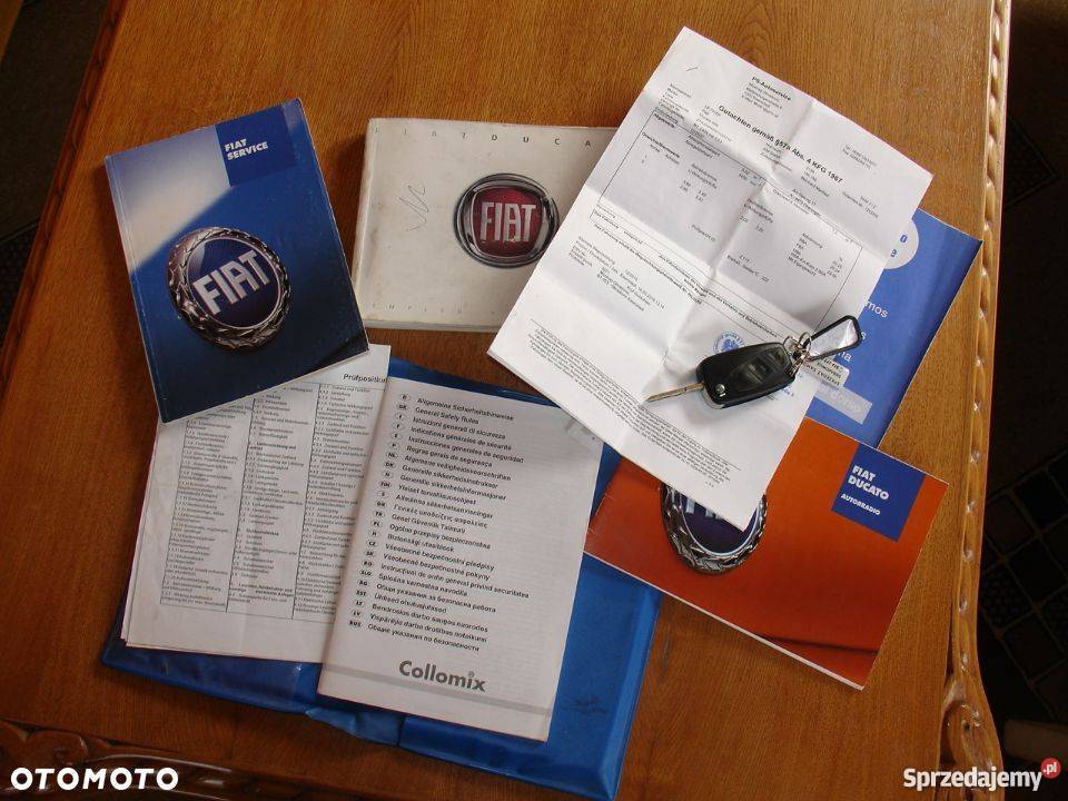 Fiat Ducato Furgon Blaszak 3 Osoby Klimatyzacja drzwi odsuwane Sierakowice