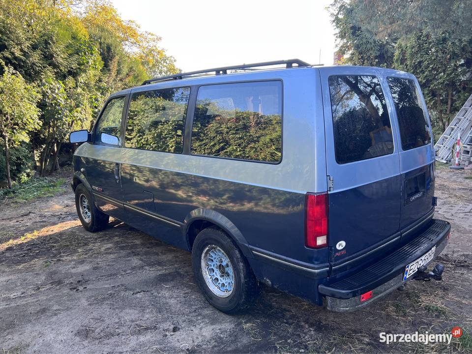Chevrolet Astro 43 v6 tbi lpg Rwd mazowieckie Warszawa sprzedam