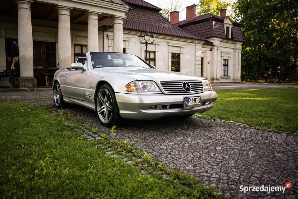 Mercedes SL 500 Silver Arrow nieuszkodzony świętokrzyskie Kielce sprzedam