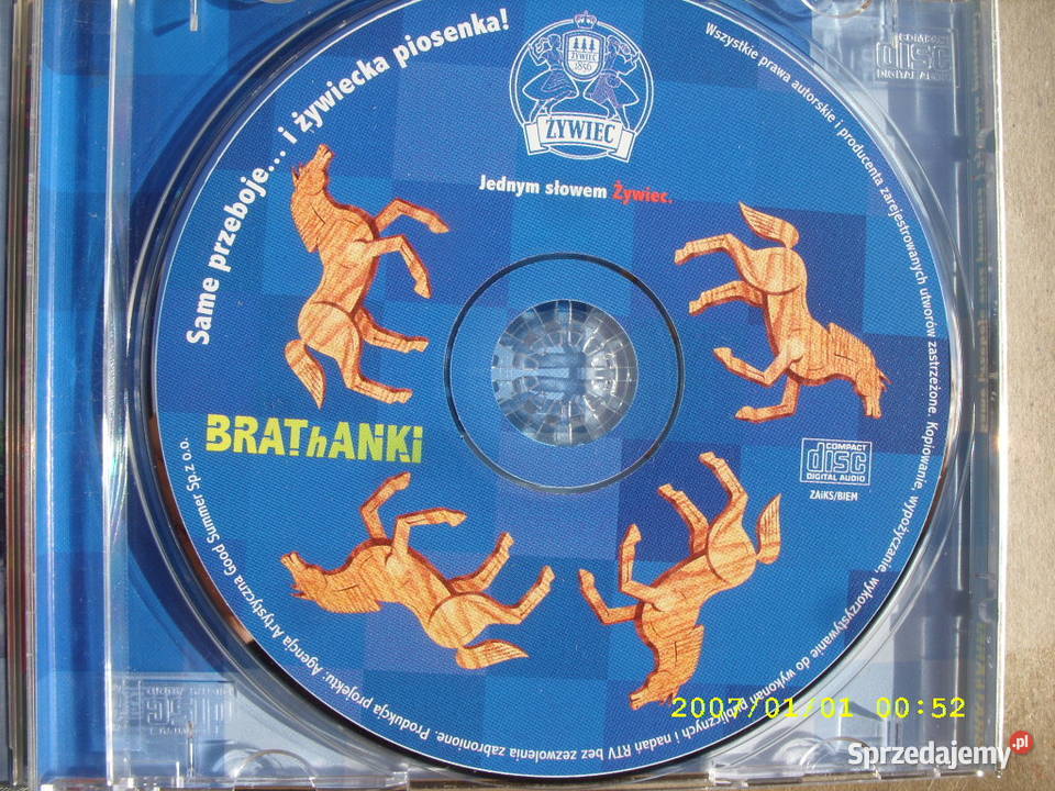 POP CD BRATHANKISAME PRZEBOJE Wołów sprzedam