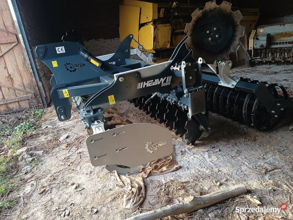 Brona talerzowa 3m Kamer Heawy 3000 Rolnictwo sprzedam