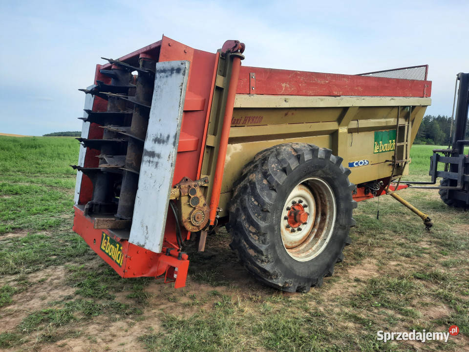 Rozrzutnik obornika LEBOULCH MAXI HV210 własna podlaskie Baliki