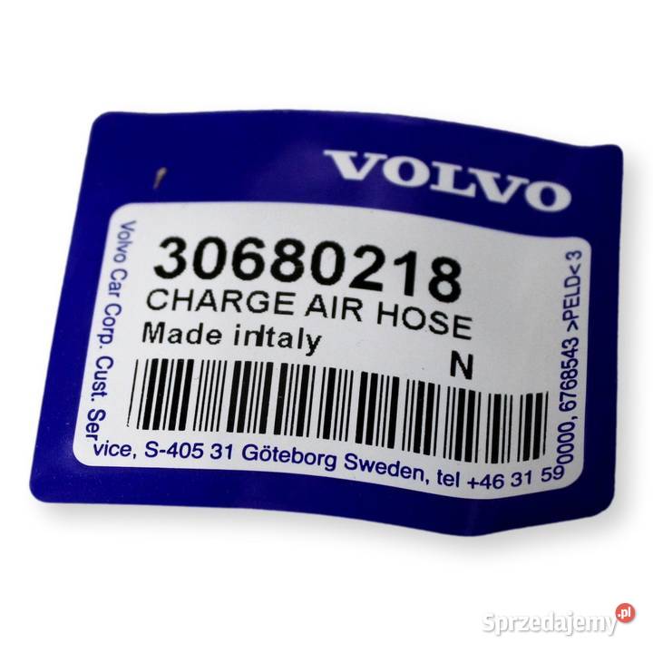 VOLVO S60 V70 XC70 XC90 przewód intercoolera OE dolnośląskie Bielany Wrocławskie