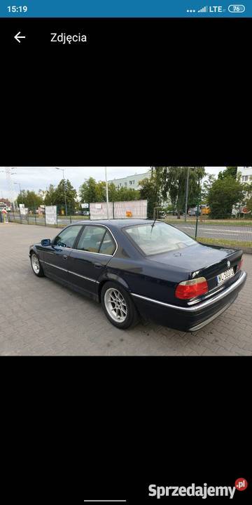 Koła BMW E38 BBS RK 17 z oponami letnimi