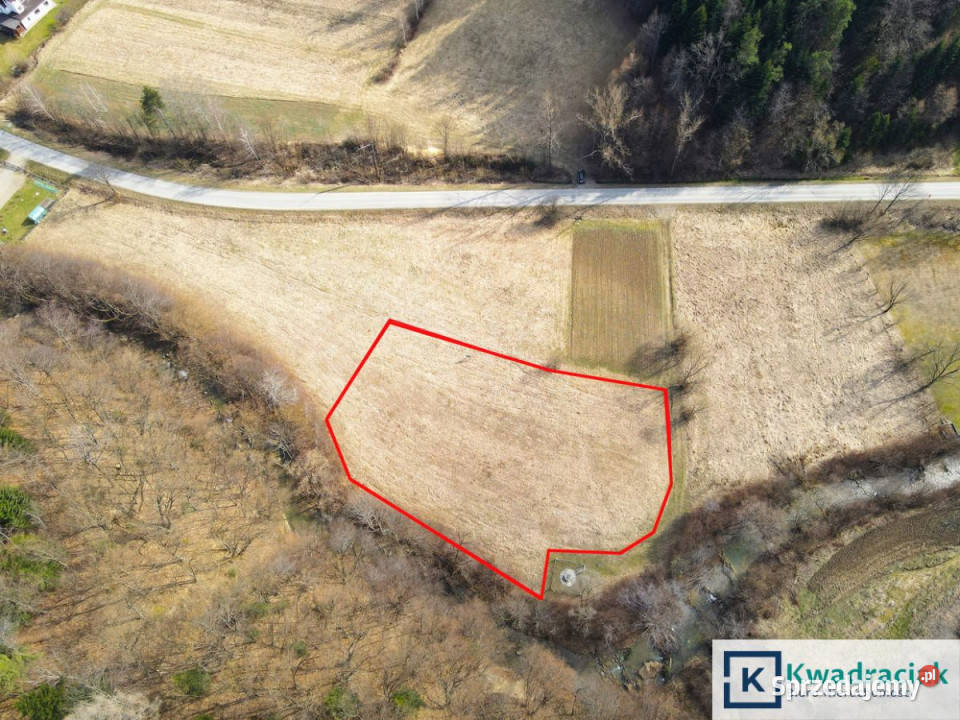 Działka 3992 metry Wołkowyja budowlana podkarpackie