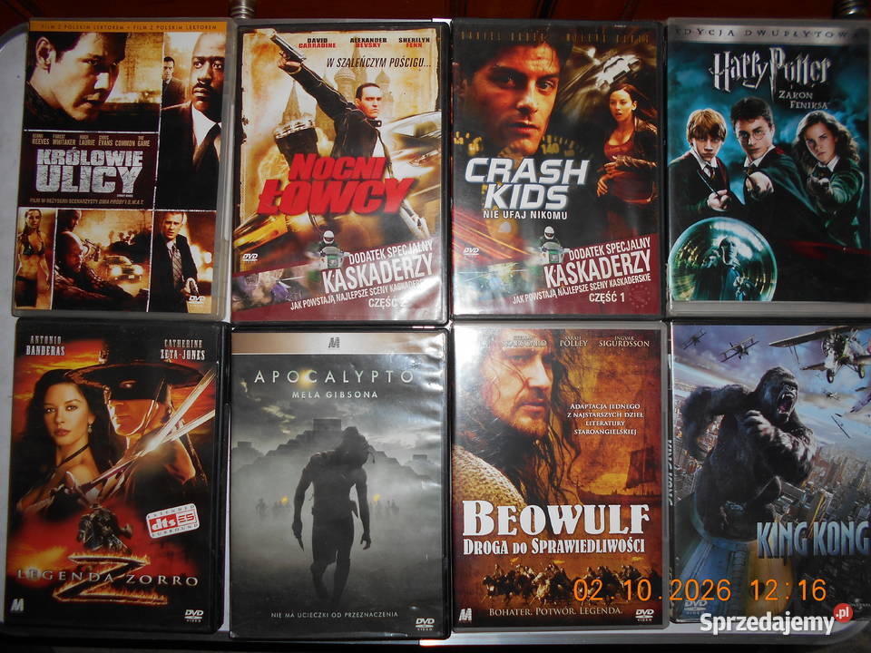 Różne filmy dvd Szczecin