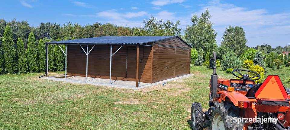 Garaż Blaszany Orzech Garaże Blaszane Wiaty Pozostałe Zielona Góra sprzedam