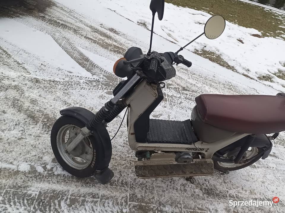 Simson skuter SR50 zarejestrowany ubezpieczony sprzedam