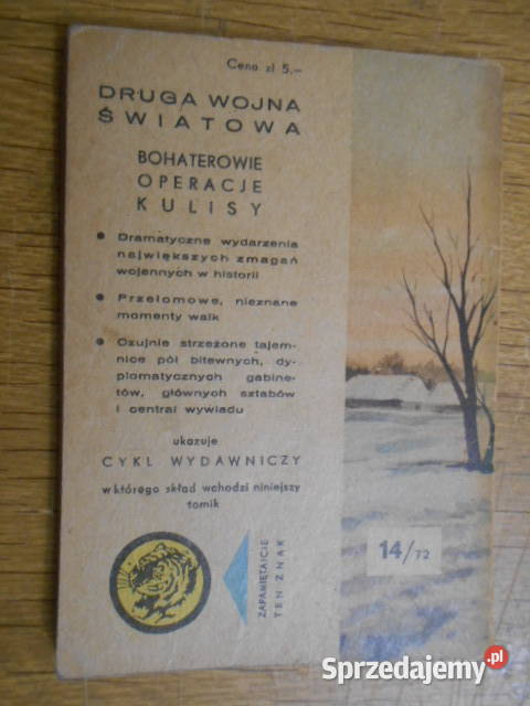 Żółty Tygrys Akcja B2 1472 Parczew