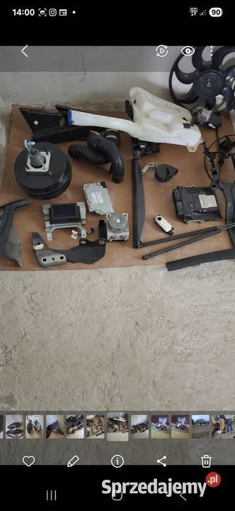 Części Ford Edge 2019 błotnik poduszka zbiornik Tuszyma