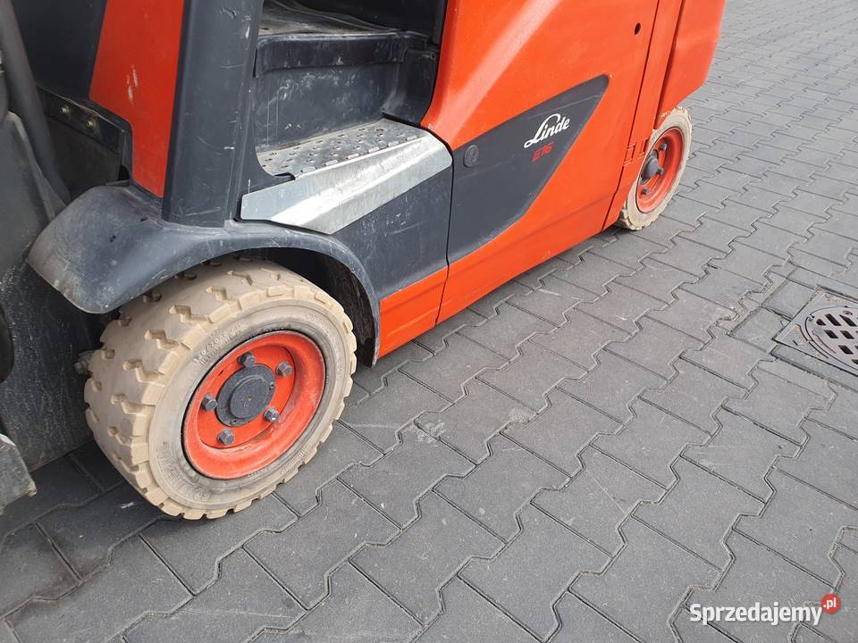 Wózek LINDE E16PH 2014r 4 kołowy WOLNY SKOK E18 małopolskie Rudno Górne
