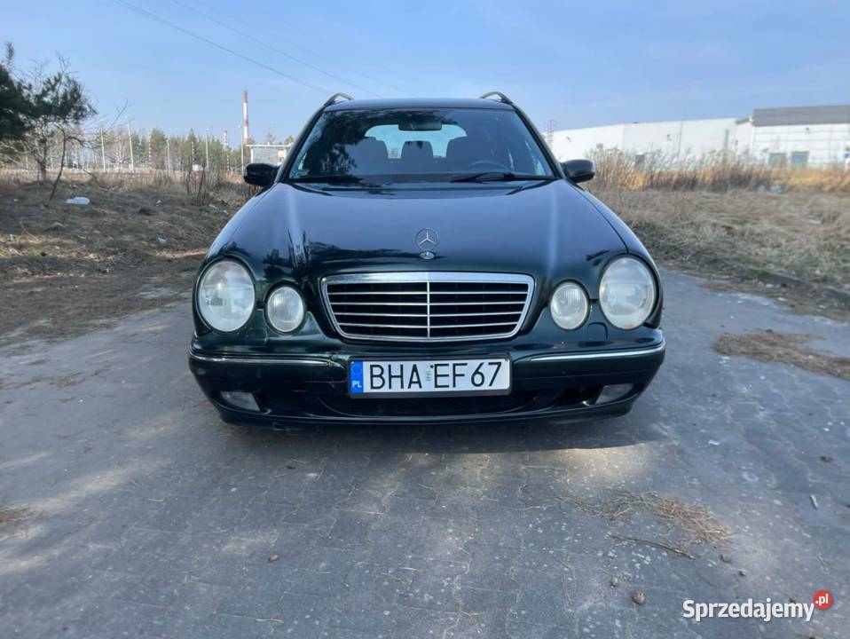 Mercedes Klasa E W210 Avangarde 24 V6 Benzyna