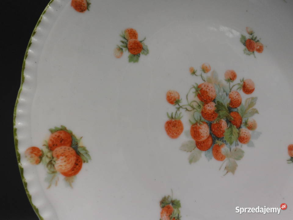 Stary Porcelanowy Talerz SCHUMANN ARZBERG Motyw wielkopolskie Raszków