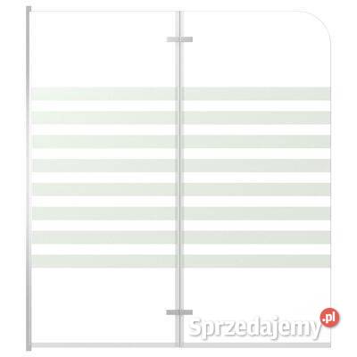 Parawan na wannę 120 x 140 szkło hartowane w Warszawa