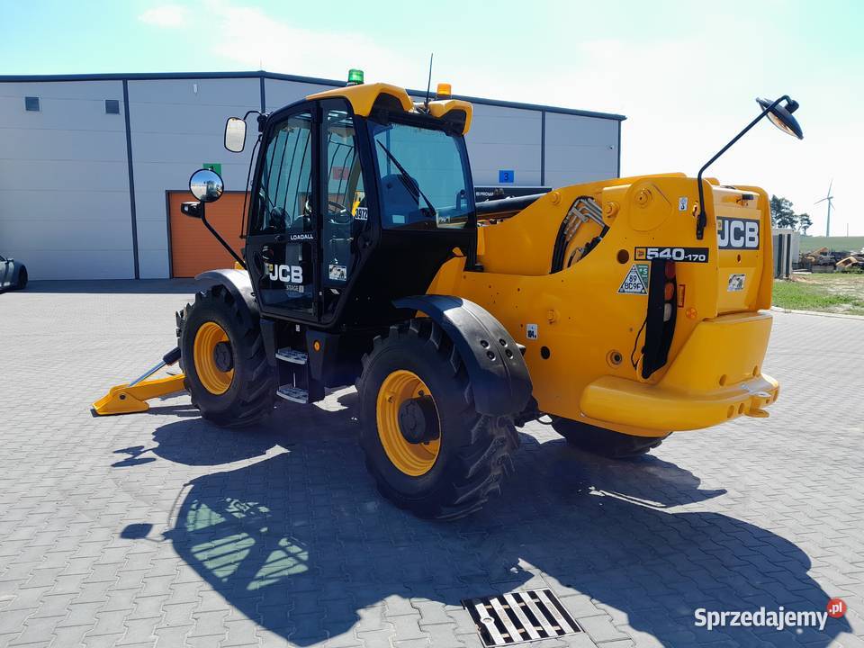ŁADOWARTKA TELESKOPOWA 17 METRÓW JCB 540170 Krotoszyn